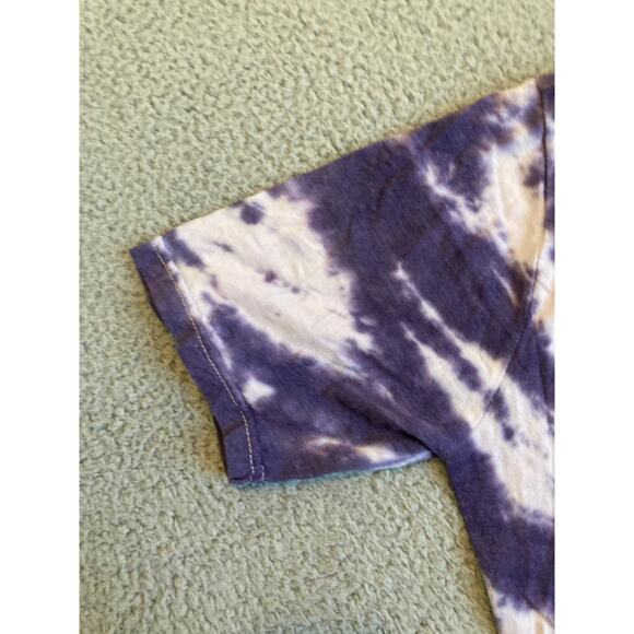 Pink Floyd Top Small Tie Dye Filmore Pyramid Retro T-Shirt Hippie 70s Rock Band - Picture 6 of 12